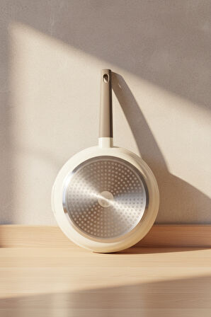 Bernardo Chef Döküm 3 Parça Tava Seti Krem