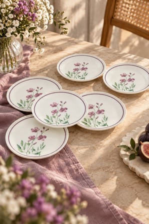Bernardo Violet 6 Parça Pasta Takımı