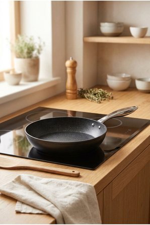 Bernardo Chef Line Granit Tava Siyah 26cm
