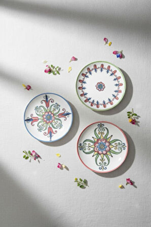 Bambum Moderna - 14 Parça Kahvaltı Takımı Tulip