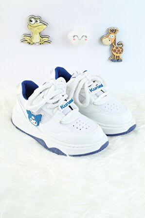 Unisex Çocuk Spor Ayakkabı Kuromi Spor Ayakkabı Özel Tasarım Bağçıklı ve Cırtlı Çocuk Sneaker Spor