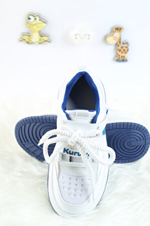 Unisex Çocuk Spor Ayakkabı Kuromi Spor Ayakkabı Özel Tasarım Bağçıklı ve Cırtlı Çocuk Sneaker Spor