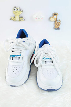 Unisex Çocuk Spor Ayakkabı Kuromi Spor Ayakkabı Özel Tasarım Bağçıklı ve Cırtlı Çocuk Sneaker Spor