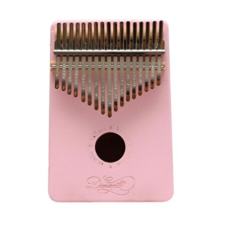 Kalimba Full Set - Hediye Paketi- Stant-Parmak Koruyucu Bebek Pembesi