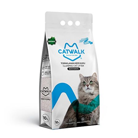 Catwalk Marsilya Sabunlu Topaklanan Kedi Kumu 10 Lt