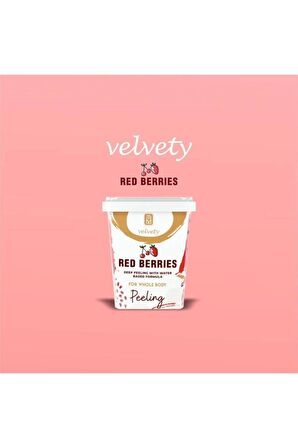 Idm Concept Velvety Red Berry Body Peelıng / Vücut Peelingi 400 ml