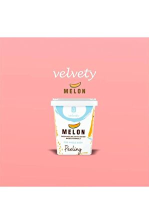 Idm Concept Velvety Melon Body Peelıng / Vücut Peelingi 400 Ml