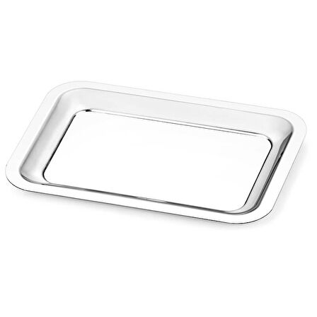 Altınbaşak Paslanmaz Mini Dikdörtgen Tepsi 16,5*23,5 (A 546 01)