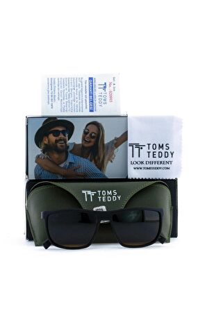 Toms Teddy Polarize/uv Güneş Gözlüğü Kahverengi Tt6012c202m