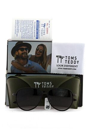 Toms Teddy Polarize/uv Güneş Gözlüğü Kahverengi Tt3072c404m