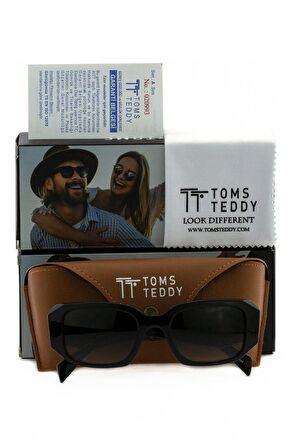 Toms Teddy Polarize/uv Güneş Gözlüğü Kemik Kadın Güneş Gözlükleri Tt6024c101p