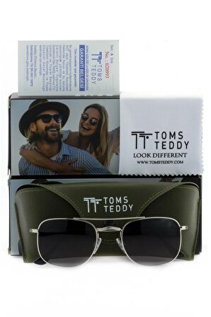 Toms Teddy Polarize/uv Güneş Gözlüğü Metal Erkek Güneş Gözlükleri