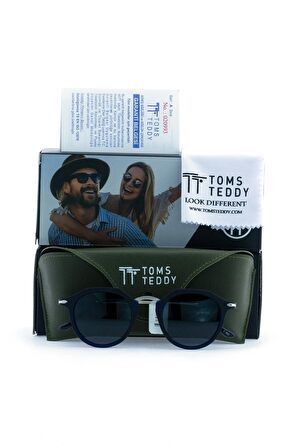 Toms Teddy Polarize/uv Güneş Gözlüğü Lacivert Tt2015-2c303m
