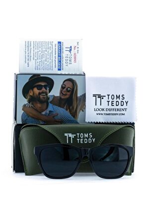 Toms Teddy Polarize/uv Güneş Gözlüğü Bordo Tt7006-10c505p