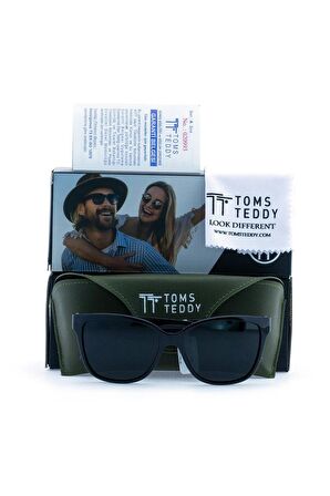 Toms Teddy Kadın Polarize Güneş Gözlüğü 7007-1 C101p