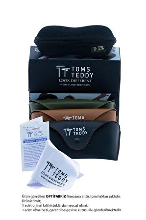 Toms Teddy Polarize/uv Güneş Gözlüğü Parlak Siyah Tt6019-19c101p