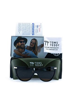 Toms Teddy Polarize/uv Güneş Gözlüğü Parlak Kahverengi Tt7001-1c202p