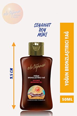 Eda Taşpınar Seyahat Boy Yoğun Bronzlaştırıcı Yağ - 50 ML