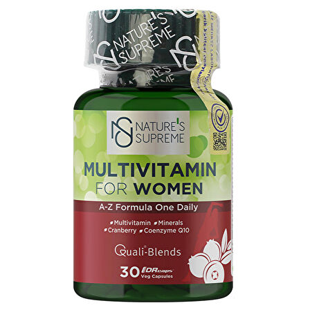 Multivitamin for Women 30 Kapsül - AROMASIZ