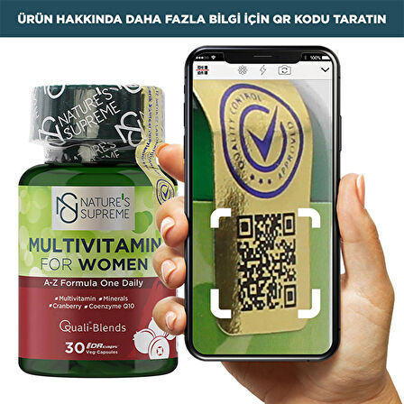 Multivitamin for Women 30 Kapsül - AROMASIZ