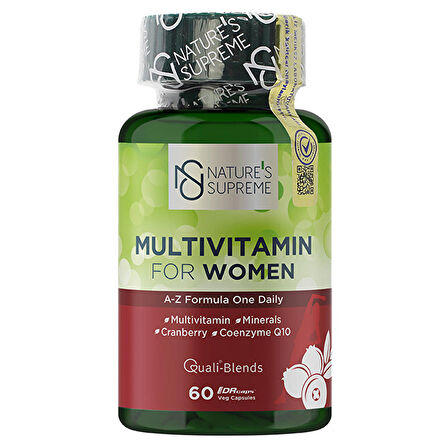 Multivitamin for Women 60 Kapsül - AROMASIZ