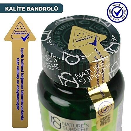 Nature's Supreme Vitamin B12 1000 Mcg 60 Kapsül - AROMASIZ