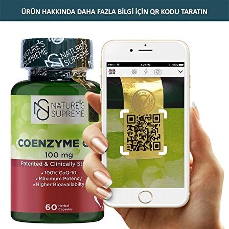 Coenzyme Q10 100 Mg 60 Kapsül - AROMASIZ