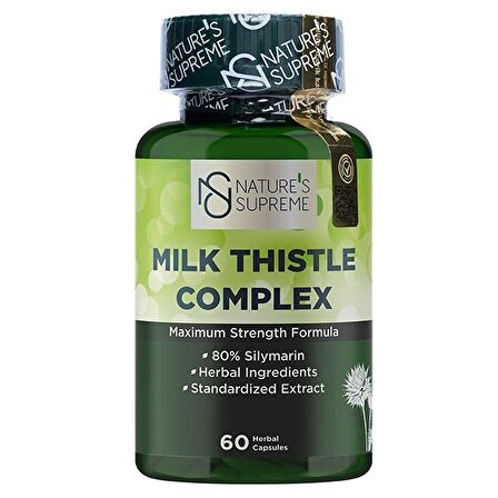 Milk Thistle Complex 60 Kapsül - AROMASIZ