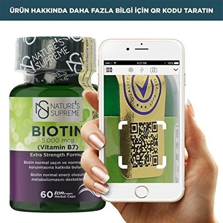 Biotin 5000 Mcg 60 Kapsül - AROMASIZ