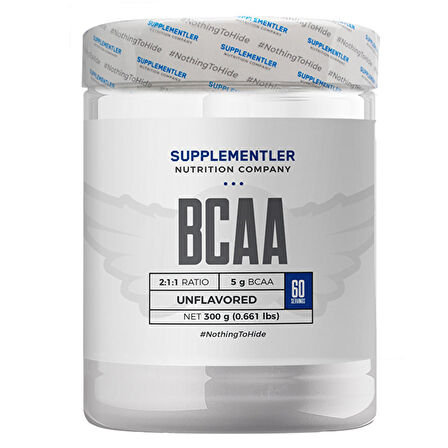 Supplementler.com BCAA 2:1:1 300 Gr Aromasız - AROMASIZ