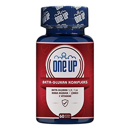 One Up Beta-Glukan Kompleks 60 Kapsül - AROMASIZ