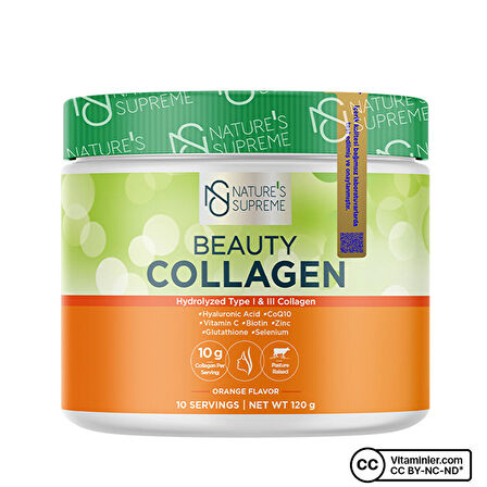 Beauty Collagen Powder 120 Gr - PORTAKAL