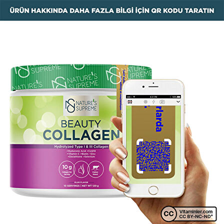 Beauty Collagen Powder 120 Gr - PORTAKAL