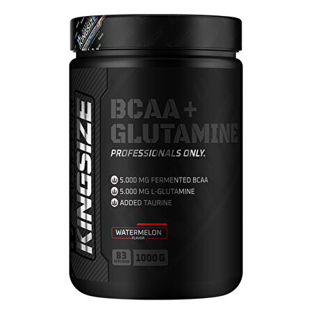 BCAA + Glutamine Powder 1000 Gr - KIRMIZI MEYVELER