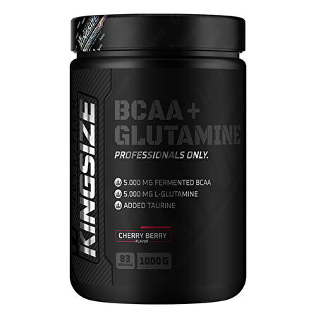 BCAA + Glutamine Powder 1000 Gr - KIRMIZI MEYVELER