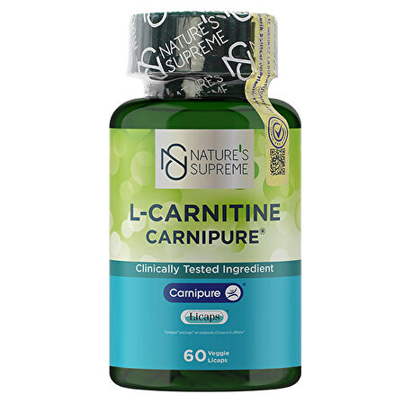 L-Carnitine Carnipure 60 Kapsül - AROMASIZ