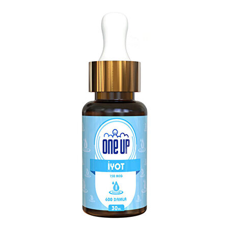 One Up İyot 150 Mcg 30 mL Damla - AROMASIZ