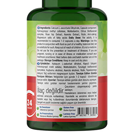 Ester-C 500 Mg C Vitamini 60 Kapsül - AROMASIZ