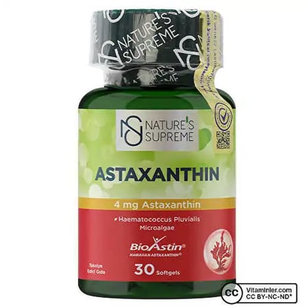 Nature's Supreme Astaxanthin 30 Kapsül