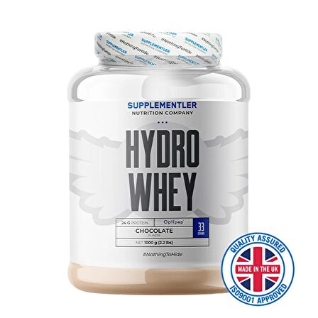 Supplementler.com Hydrolysed Whey Isolate 1000 Gr - ÇİKOLATA