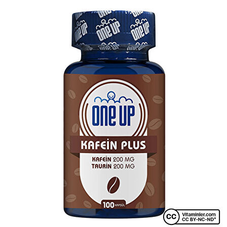 One Up Kafein Plus 100 Kapsül - AROMASIZ