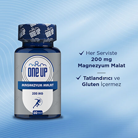 One Up Magnezyum Malat 60 Tablet - AROMASIZ