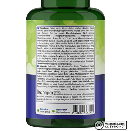 Nature's Supreme Cognimind Plus 60 Kapsül - AROMASIZ