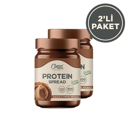 Clean Powders Protein Spread 350 Gr Çikolata 2 Adet - ÇİKOLATA
