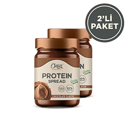 Clean Powders Protein Spread 350 Gr Çikolata 2 Adet - ÇİKOLATA