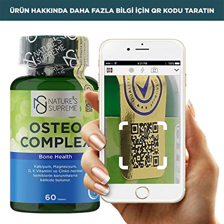 Nature's Supreme Osteo Complex 60 Tablet - AROMASIZ