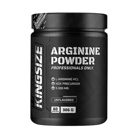 Kingsize Nutrition Arginine Powder 306 Gr - AROMASIZ