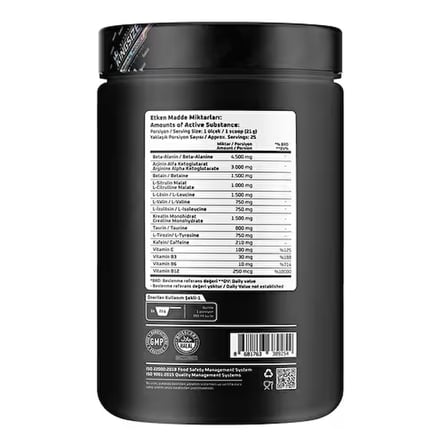 Kingsize Nutrition Beast Mode 525 Gr - KOLA