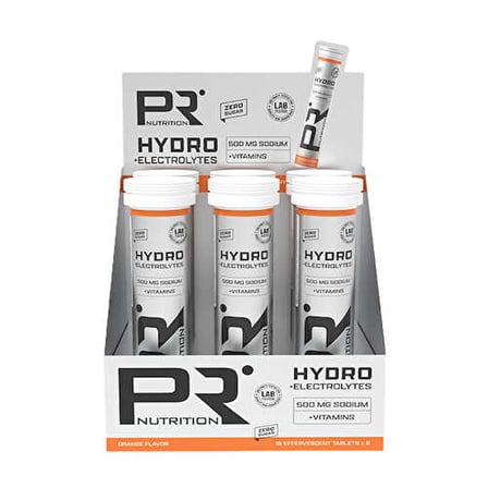 PR Nutrition Hydro + Electrolytes 15 Efervesan Tablet 6'lı Kutu - PORTAKAL