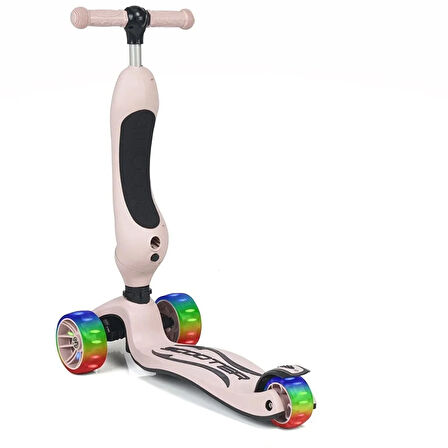 baby toys Unicare Smart Oturaklı Çocuk Scooter Pembe